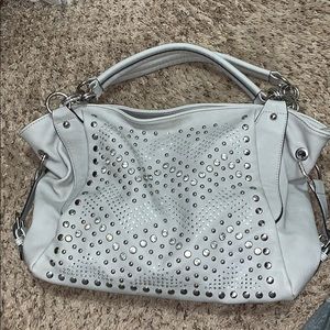 Light Gray gem purse